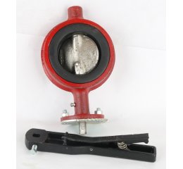 3in RIBLESS WAFER BUTTERFLY VALVE W/HANDLE 200#WOG