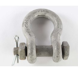 ANCHOR SHACKLE - GALVANIZED 3/4in NUT-BOLT-COTTER