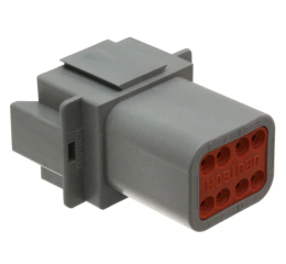 CONNECTOR RCPT HOUSING 8 POS