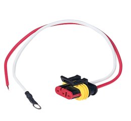 LED 2-WIRE PLUG 8in LEADS