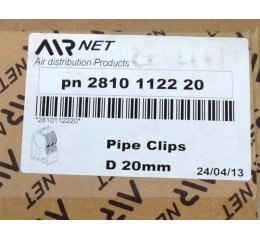 PIPE CLIPS D20mm Q=20