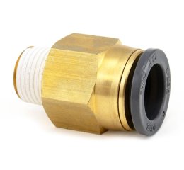 FITTING CONNECTOR MALE 3/8T 1/8P DOT PUCH COMP