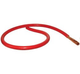 4 GUAGE RED BATTERY/STARTER CABLE ($/FT)